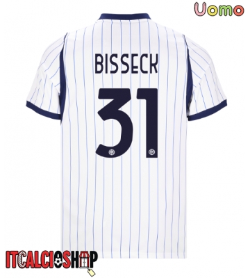 Inter Milan Yann Bisseck #31 Seconda Maglia 2026-27 Manica Corta